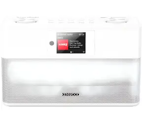 Kenwood CR-ST100S-W biela / Rádio / DAB+ / Wi-Fi Internetradio / Bluetooth / farebný displej