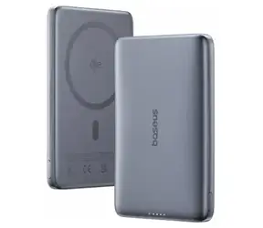 Baseus PicoGo AM41 titánová / Powerbanka / 10000 mAh / 27W / Qi2 / MagSafe