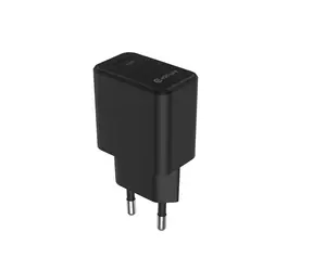 eSTUFF USB-C PD 20W čierna / Nabíjačka / 1x USB-C / 20 W / 100-240 V