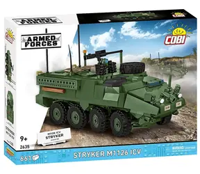 Cobi Stavebnica Stryker M1126 ICV / Ozbrojené sily / 661 dielikov / 1:35 / od 9 rokov