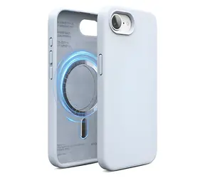 Elago Silicone Case Light Blue / Silikónový kryt / Apple iPhone 16e, 17e / MagSafe