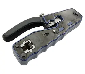Lanview Krimpovacie kliešte RJ45 čierno-modrá / Krimpovacie kliešte / oceľové prevedenie