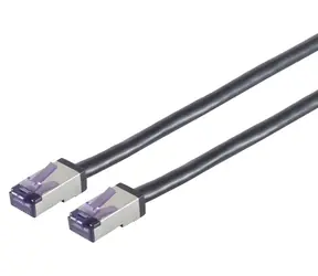 Lanview Cat6a S/FTP HIGH-FLEX čierna