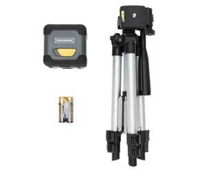 Grunder SN011G zelený / Stavebný laser / akumulátorový / so statívom