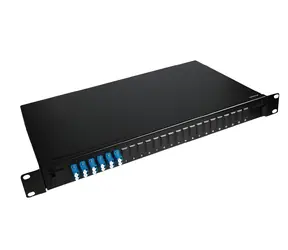 Lanview Optický patch panel 24 portov čierny