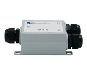 Lanview PoE extender vodeodolný / PoE extender / Gigabit / 1x PoE-in 60W + 2x PoE-out / dosah 100 m / IP67