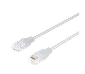 Lanview LightFlex CAT6 U/UTP 10 m biela