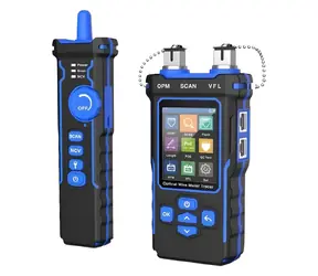 Lanview Tester sieťových káblov s trasovačom čierno-modrý / Tester káblov / RJ-45 / PoE test / LCD displej