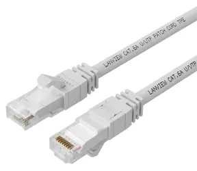 Lanview HIGH-FLEX CAT6a U/UTP 7,5m biela
