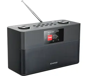 Kenwood CR-ST100S-B čierna / Internetové rádio / DAB+ / FM / Wi-Fi / Bluetooth / budík