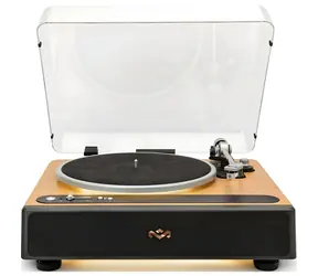 House of Marley Soul Rebel EM-JT401-SB čierno-hnedá / Gramofón / Bluetooth / remienkový pohon / 33/45 ot/min