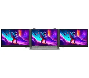 15,3" Blackview DCM8 čierna / Duálny prenosný monitor / IPS / 1920×1200 / 60Hz / USB-C