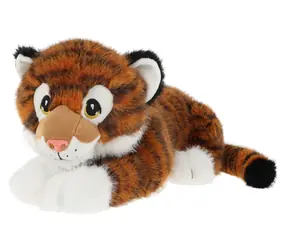 KEEL TOYS Keeleco Tiger eko plyšová hračka / 35 cm