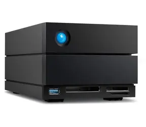 LaCie 2big Dock 16TB čierna / Dokovacia stanica s HDD / 3,5" / Thunderbolt 3 / USB-C