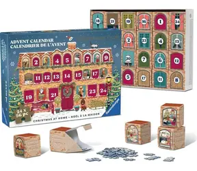 Ravensburger Adventný kalendár Minipuzzle 2026 / 24 puzzle x 56 dielikov / od 12 rokov