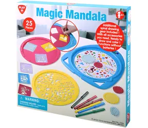 PLAYGO Magická mandala / 25 dielikov / od 3 rokov