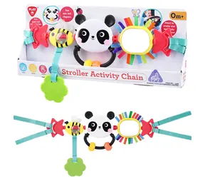 PLAYGO Závesná hračka Panda a Včielka / Hračka na kočík / plast / od narodenia