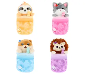 KEEL TOYS Plyšové zvieratko Bubble Tea / 16 cm / 4 druhy / Plyš
