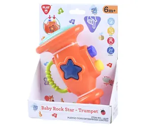 PLAYGO Trumpeta pre detskú rockovú hviezdu / Hudobná hračka / plast / 2x AA batérie