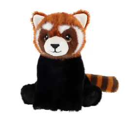 KEEL TOYS Keeleco Panda červená 25 cm / Eko plyšová hračka / od 0 rokov