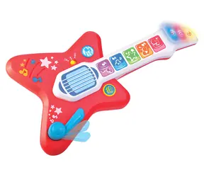 HAP-P-KID Gitara Moja prvá Magická / Hudobná hračka / batéria 3x AAA v balení / od 3 rokov