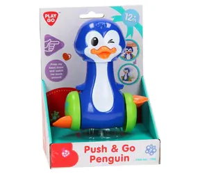 PLAYGO Tučniak na kolieskach / Tlačiaca hračka / Plast