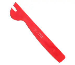 SIXTOL MECHANIC TRIM ONE 8 / Demontážna páka / vidlicová s ozubením / plast / 200 mm