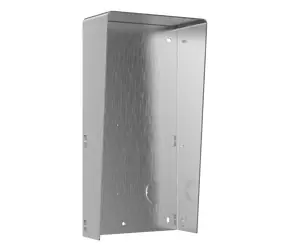 HIKVISION DS-KABD8003-RS2/S / Kryt proti dažďu a slnku / pre 2-modulový interkom / nerez