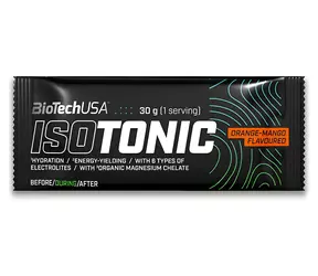 BioTech IsoTonic 30 g / Iónový nápoj / pomaranč-mango