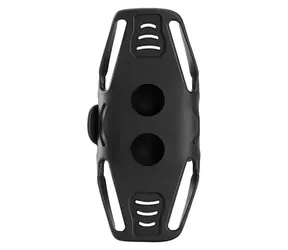 Rockbros LF24166 čierna / Silikónový držiak telefónu na bicykel / pre telefóny 4-7 palcov