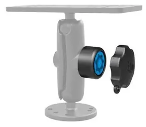 RAM Mounts RAP-S-KNOB3U čierna / Bezpečnostný uzamykateľný gombík / Pre ramená B (1 palec) / Závit 1/4-20
