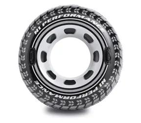 INTEX Kruh plávací Pneumatika s úchytmi / Nafukovací kruh / 114 cm / nosnosť 100 kg