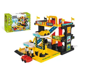 Wader Garáž servis 3 poschodia + 2 autá / Plast / od 3 rokov