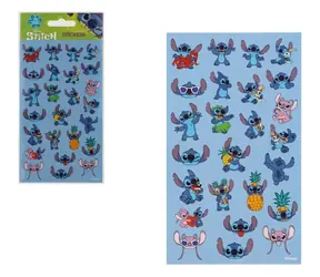Samolepky Lilo a Stitch modré / Samolepky / 25 ks / vo fólii / od 3 rokov