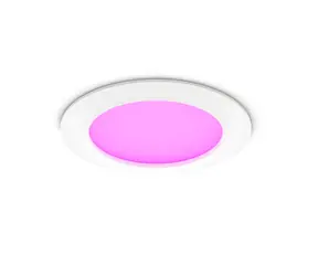 Hue LED Slim vstavané svietidlo L, White and Color Ambiance, biela