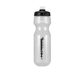 Rockbros cyklistická fľaša transparentná, čierny náustok / Cyklistická fľaša / 750 ml