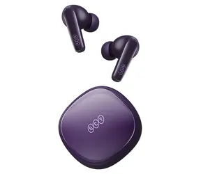 QCY T13X fialová / Bezdrôtové slúchadlá do uší / Bluetooth 5.3 / ENC / IPX5