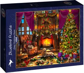 BlueBird Puzzle Útulná vianočná izba