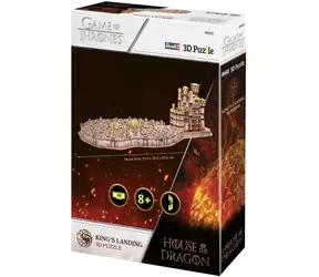 Revell 3D puzzle House of the Dragon: King's Landing / 262 dielikov / 73,2 x 22,6 x 33,3 cm