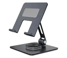 Capture skladací stojan na tablet a iPad čierna / Stojan / 360° otočenie / Oceľ / Interiér