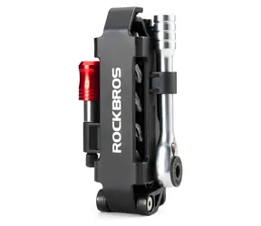 Rockbros Multináradie na bicykel čierne / Multitool / račňový kľúč / montážne páčky na plášte