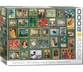 EUROGRAPHICS Puzzle Majstrovské diela