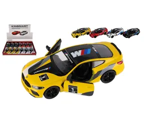 TEDDIES Kinsmart auto BMW M8 Competition Coupé / Model auta / 1:38 / kov/plast / na spätné natiahnutie