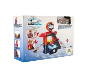 TEDDIES Autoumývačka s autíčkom meniacim farbu / Herný set / plast / 3+