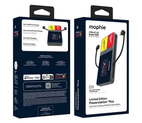 ZAGG Mophie Powerstation PLUS 10K Redbull Racing čierna / Powerbanka / 10000 mAh / USB-C