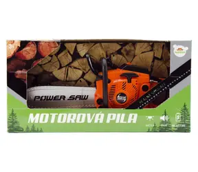 TEDDIES Motorová píla so zvukom a svetlom / 41 cm / Na batérie / od 3 rokov