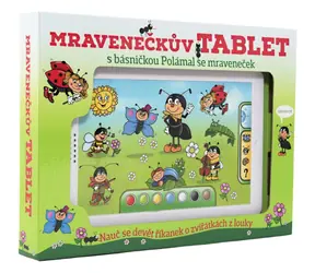 TEDDIES Dotykový tablet Mravenček / 30 x 20 cm / od 12 mesiacov / na batérie