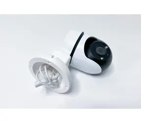 OEM Držiak pre kamery TP-LINK Tapo C500/C510W/C520WS biely / Držiak / Nástenná montáž / PETG / Krytka káblov