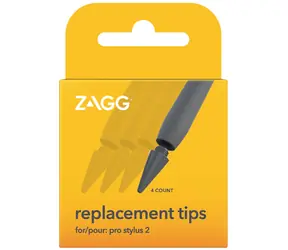 ZAGG Náhradné hroty pre Pro Stylus 2 šedé (109913293) / Hroty / 4 ks