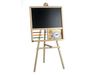 Tabuľa stojanová s počítadlom 45x89 cm / Drevo / od 3 rokov